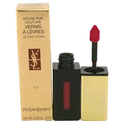 ysl 111 glossy stain vernis|Yves Saint Laurent Rouge Pur Couture Vernis a Levres Glossy .